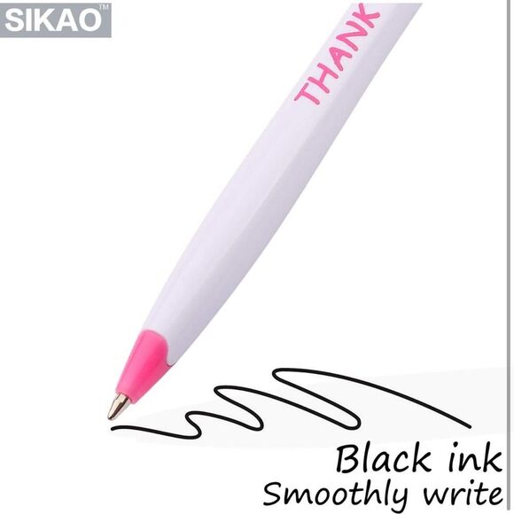 Pens Doctor Thank You Gifts Drs Healthcare Workers Pink 72 Pack Black Ink SM4 - Picture 4 of 7